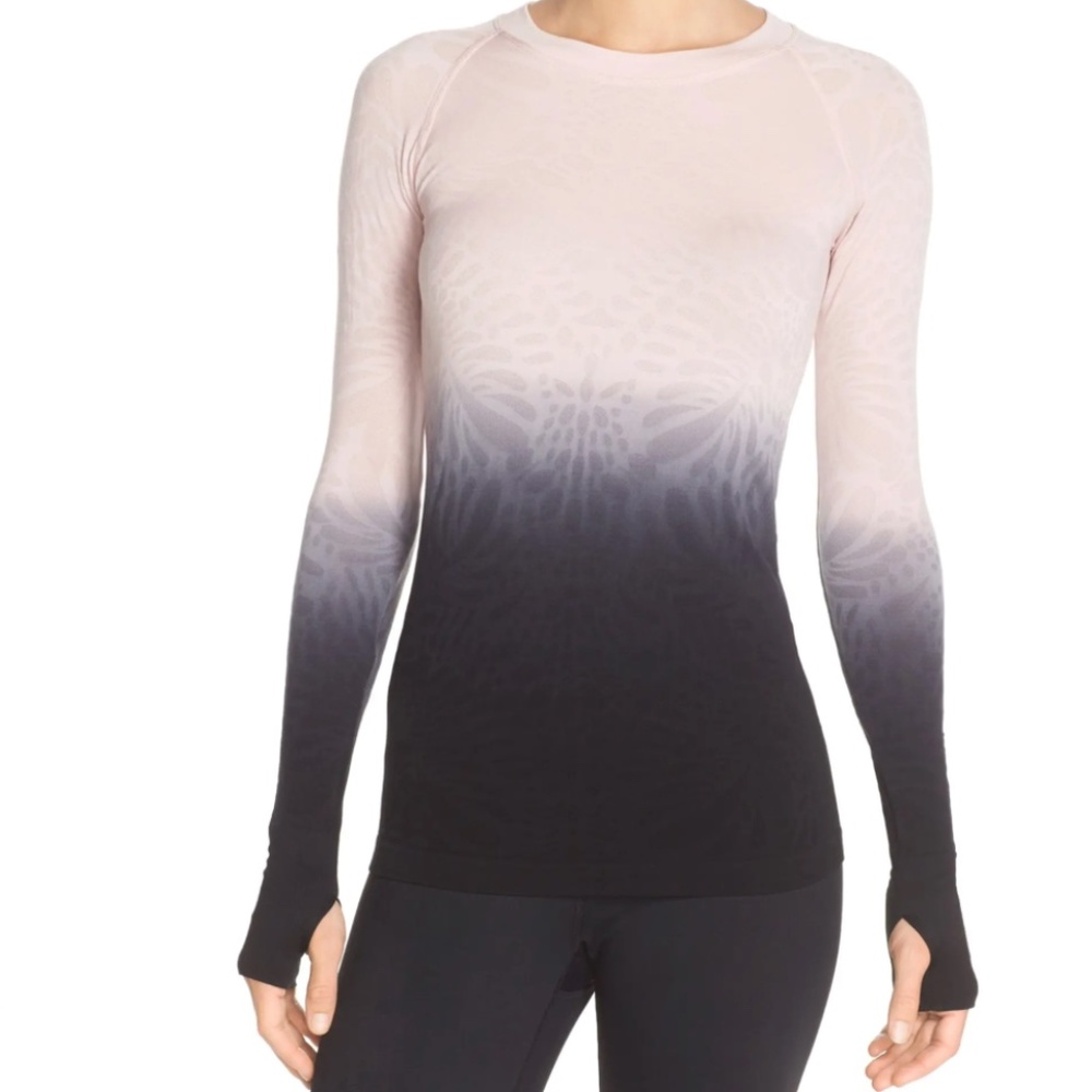 NWOT Climawear "See the Light" Ombre Long Sleeve Tee in Size Small